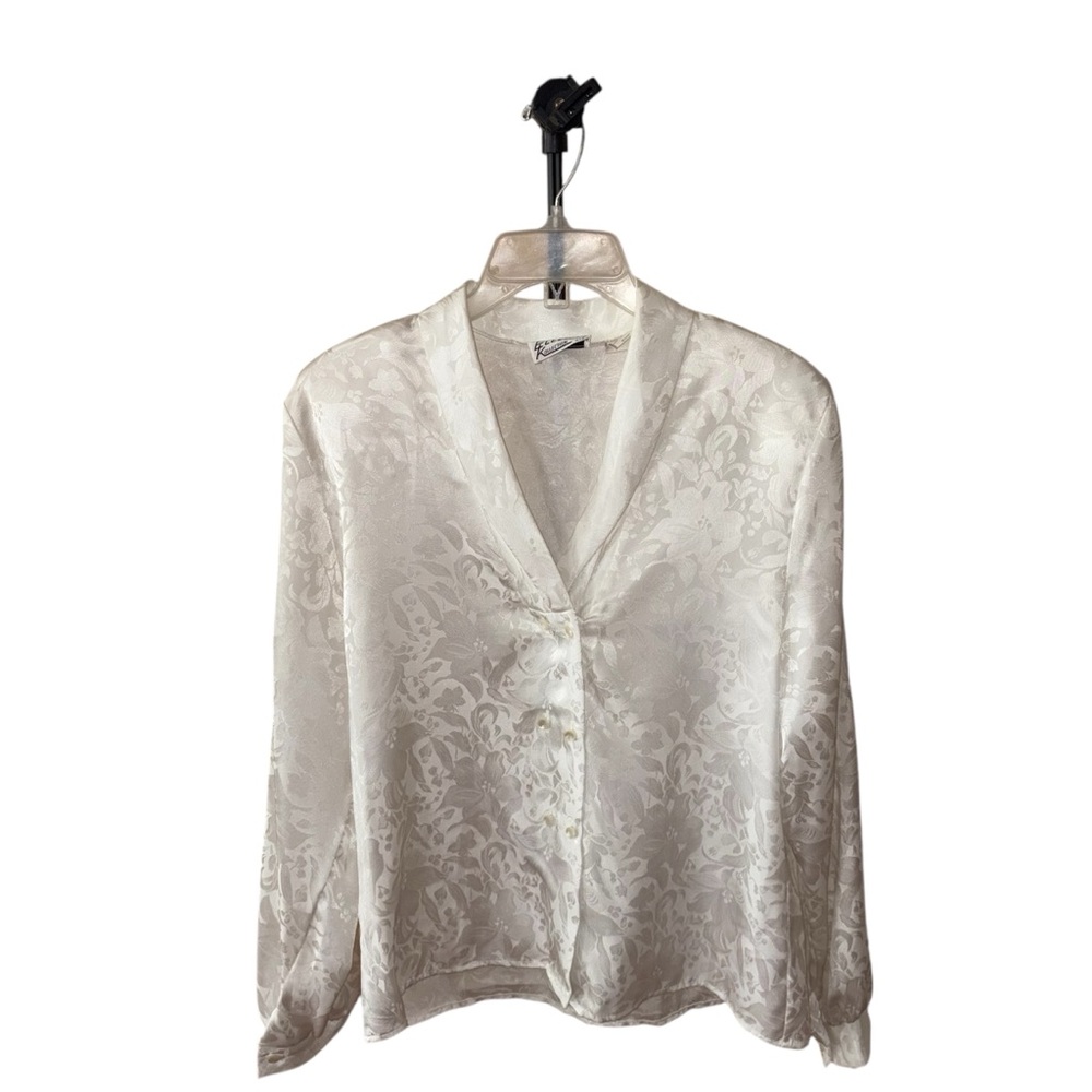 Ellen-D Kollection Vintage White Top